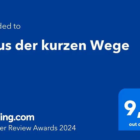 Apartment Haus Der Kurzen Wege *